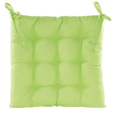 Stoelkussen gewatteerd 38x38cm groen Anna's Collection - Annas collection