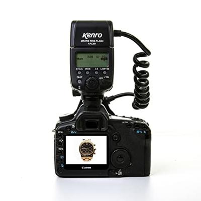 Kenro ttl macro ringflitser kfl201c voor canon