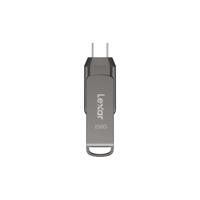 USB stick Lexar LJDD400128G-BNQNG Grijs 128 GB (1 Stuks) - thumbnail
