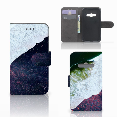 Samsung Galaxy Xcover 3 | Xcover 3 VE | Book Case | Sea in Space