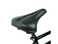 Dresco fietszadel Tour heren 19 x 29,4 cm gel zwart - thumbnail