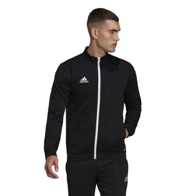 adidas Entrada 22 Trainingsjack Zwart Wit adidas Entrada 22 Trainingsjack Zwart Wit