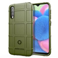 Volledige dekking schokbestendig TPU Case voor Galaxy A30s (Army Green) - thumbnail