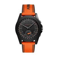Horlogeband Armani Exchange AXT1003 Silicoon Oranje 22mm - thumbnail