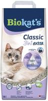 Biokat&apos;s Classic 3 in 1 Extra kattenbakvulling 2 x 14 liter - thumbnail