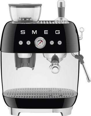 Smeg EGF03BLEU Espresso apparaat Zwart