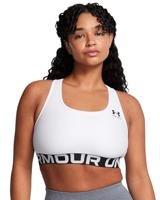 Sportbeha Under Armour Hg Mid Branded Wit Maat S - thumbnail
