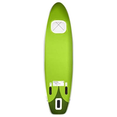 Stand Up Paddleboardset opblaasbaar 300x76x10 cm groen