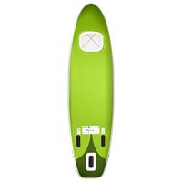 Stand Up Paddleboardset opblaasbaar 300x76x10 cm groen - thumbnail