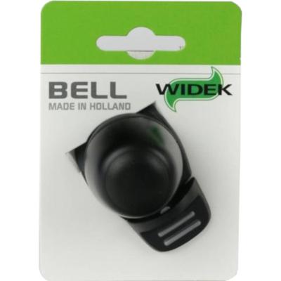 Widek mini fietsbel "compact ii" bell compact ii black on card