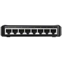Cudy GS108D Gigabit 8-poorts switch, ethernet-splitter, desktopsplitter, zonder ventilator, verkeersoptimalisatie, plug and play - thumbnail