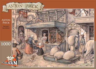 Anton Pieck Brood Backerij Puzzel 1000 Stukjes