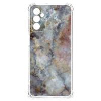 Samsung Galaxy M13 4G | M23 Anti-Shock Hoesje Marmer Grijs - thumbnail