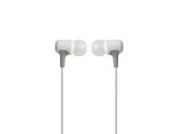 JBL E15 In-Ear Hoofdtelefoon Oortelefoon met Universele 1-Knop Afstandsbediening met Geïntegreerde Microfoon Compatibel met de meeste Smartphones - Wit - thumbnail