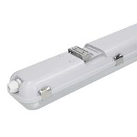 LED TL armatuur 120cm dubbel - T8 (G13) - 36 Watt 3960 lumen (110lm/W) - 6000K daglicht wit (860) - Koppelbaar - Flikkervrij - IP65 waterdicht - LED TL Lamp - thumbnail