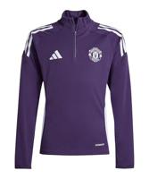 Manchester United 1/4 Zip Trainingspak Junior 2025/2026 - Maat 140 - Kleur: ZwartPaars | Soccerfanshop - thumbnail