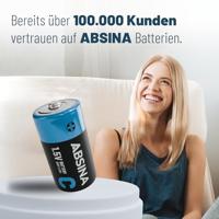 Absina C batterij (baby) Alkaline 6000 mAh 9 V 6 stuk(s) - thumbnail