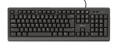 Trust Primo 4-in-1 Home Office Set met headset, toetsenbord (qwerty), muis en muismat Trust Primo 4-in-1 Home Office Set met headset, toetsenbord (qwerty), muis en muismat