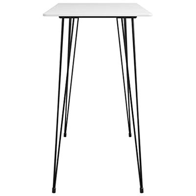 VidaXL Bartafel 120x60x105 cm wit VidaXL Bartafel 120x60x105 cm wit