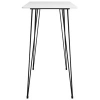 Bartafel 120x60x105 cm wit - thumbnail