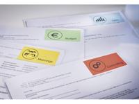 Etiket Avery Zweckform 3456 105x148mm A6 rood 400stuks - thumbnail