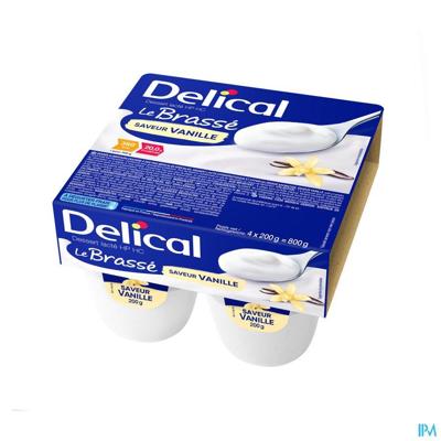 Delical Le Brasse Vanille 4x200g