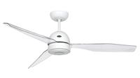 CasaFan Libelle Plafondventilator 82 W (Ø x h) 132 cm x 320 mm Wit-lak Met afstandsbediening - thumbnail