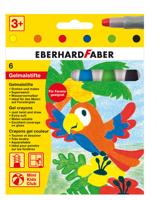 Eberhard Faber ef-529006 gelkleurpotloden 6 kleuren in karton etui - thumbnail