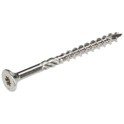 Woodies Ultimate 6.0x 80/50 platverzonken kop T-30 rvs A2 - 61860511