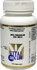 Vital Cell Life Molybdenum 250 mcg Capsules Vital Cell Life Molybdenum 250 mcg Capsules