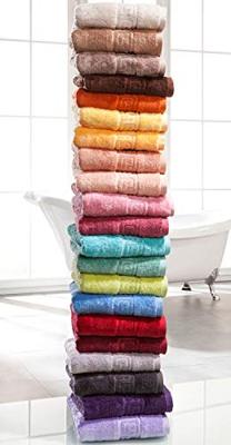 Cawö Cawö Noblesse Uni Badhanddoek Zalm