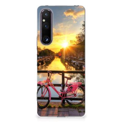 Sony Xperia 1 V | Silliconen Back Cover | Amsterdamse Grachten