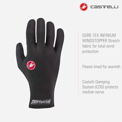 Castelli Perfetto RoS glove fietshandschoenen zwart heren XL