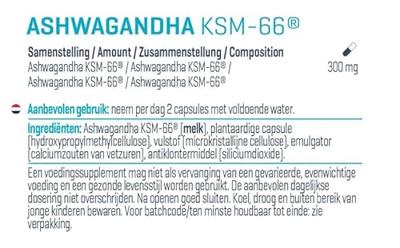 Ashwagandha Ksm-66® | Body & Fit | 90ct
