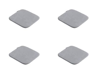 Modern dining kussen ca. 40x40 cm Panama light grey (4 stuks) Madison - Madison