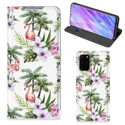 Samsung Galaxy S20 Plus | Hoesje maken | Flamingo Palms