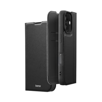 Hama Booklet Apple iPhone 16 Plus Zwart