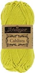 Scheepjes Cahlista 50g - 245 Green Yellow - Haakgaren / Breigaren