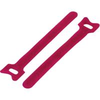 TRU COMPONENTS TC-MGT-310RD203 Klittenband kabelbinder Om te bundelen Haak- en lusdeel (l x b) 310 mm x 16 mm Rood 1 stuk(s) - thumbnail