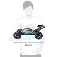 Carson Modellsport Virus 4.2 XL Zwart, Turquoise 1:8 RC auto Elektro Buggy 100% RTR 2,4 GHz Incl. accu, oplader en batterijen voor de zender - thumbnail
