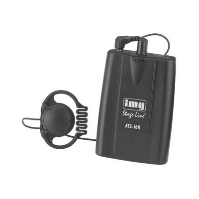IMG STAGELINE ATS-16R Headset Microfoon ontvanger Zendmethode:Radiografisch IMG STAGELINE ATS-16R Headset Microfoon ontvanger Zendmethode:Radiografisch