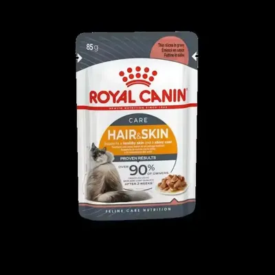 Royal Canin Hair & Skin Care natvoer in jus 85g
