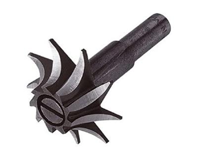 Wolfcraft Kwartronde frees | R=10 | Ø35mm | 1 stuk - 3266000