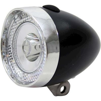 Union koplamp un-4955 retro mini batterij zwart oem