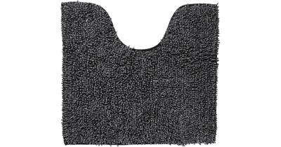 Toiletmat Sealskin Misto Chenille Katoen 60x55 cm Zwart Toiletmat Sealskin Misto Chenille Katoen 60x55 cm Zwart