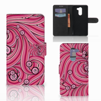 Huawei Honor 6X Hoesje Swirl Pink - thumbnail