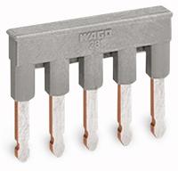 WAGO 280-485 Brugkam Grijs 100 stuk(s) - thumbnail