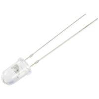 TRU COMPONENTS Bedrade LED Rood Rond 5 mm 3000 mcd 30 ° 8 mA 3 V, 13 V - thumbnail