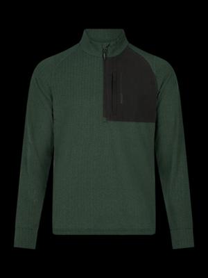 Protest Catcher 1/4 Zip Pully Heren Kale Green L