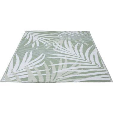Binnen/buitenvloerkleed Palma - groen - 160x230 cm